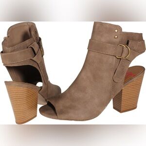 Jellypop | Shaney Ankle Boots with Peep-Toe